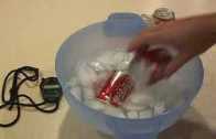 Chill a Coke in 2 minutes