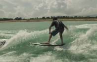 Wake surfing