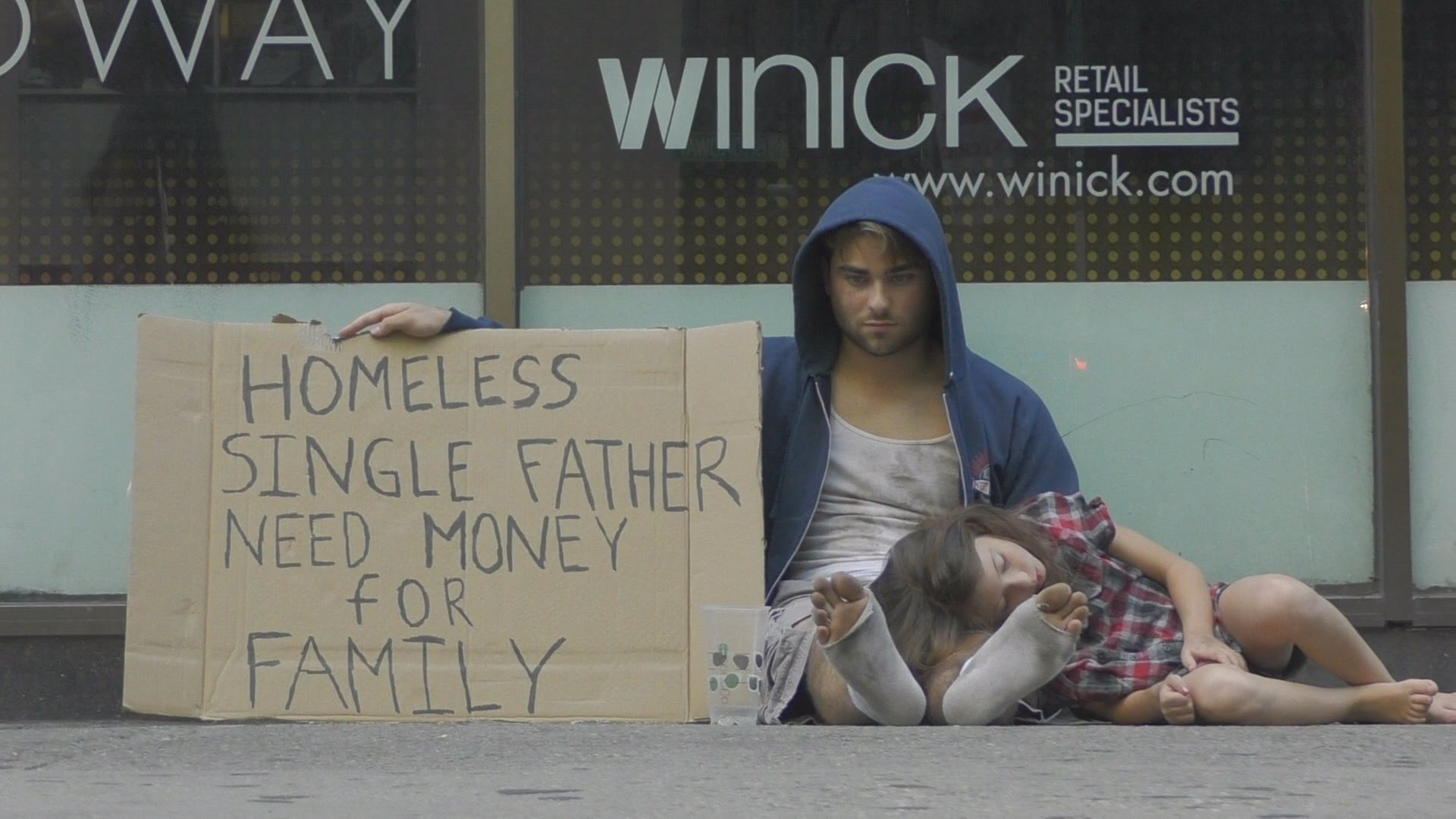 Homeless social experiment