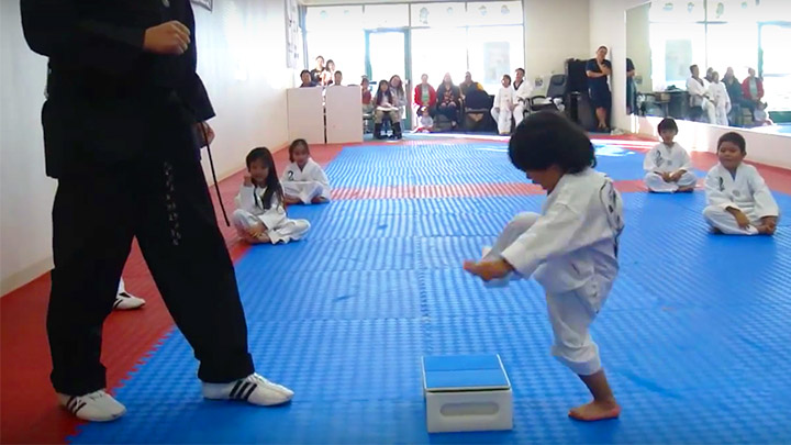 The most adorable Taekwondo fighter ever