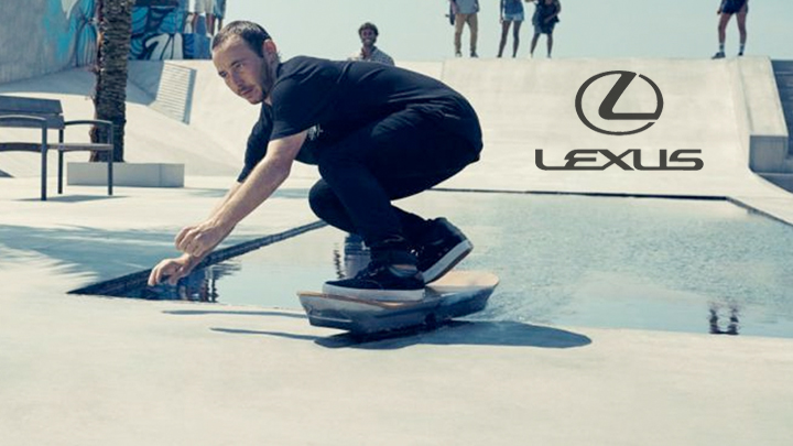 The Lexus Hoverboard is here