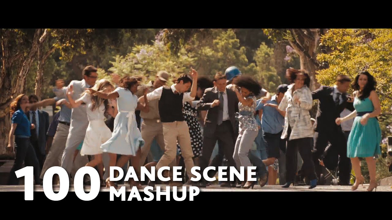 Dance moves from movies mashup