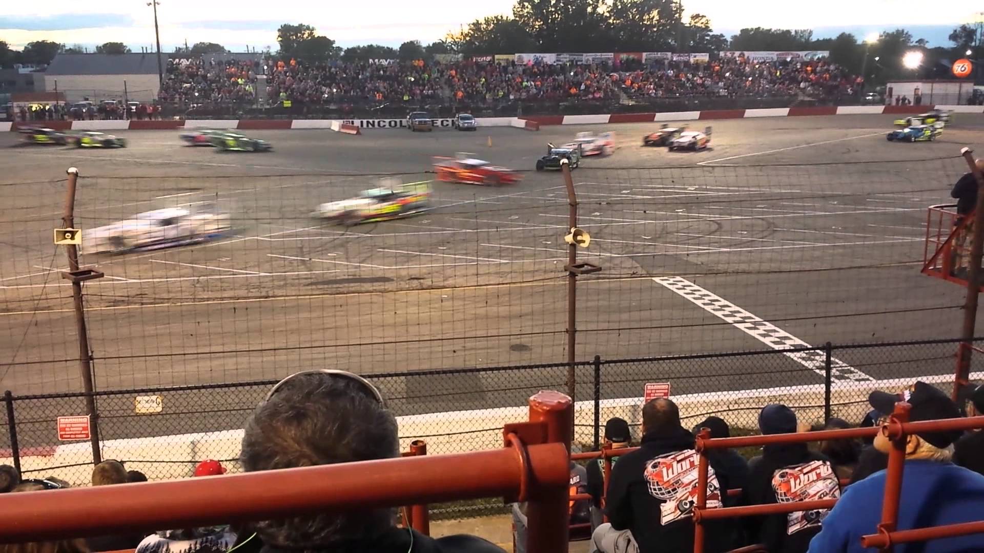World Figure 8 Enduro opening laps