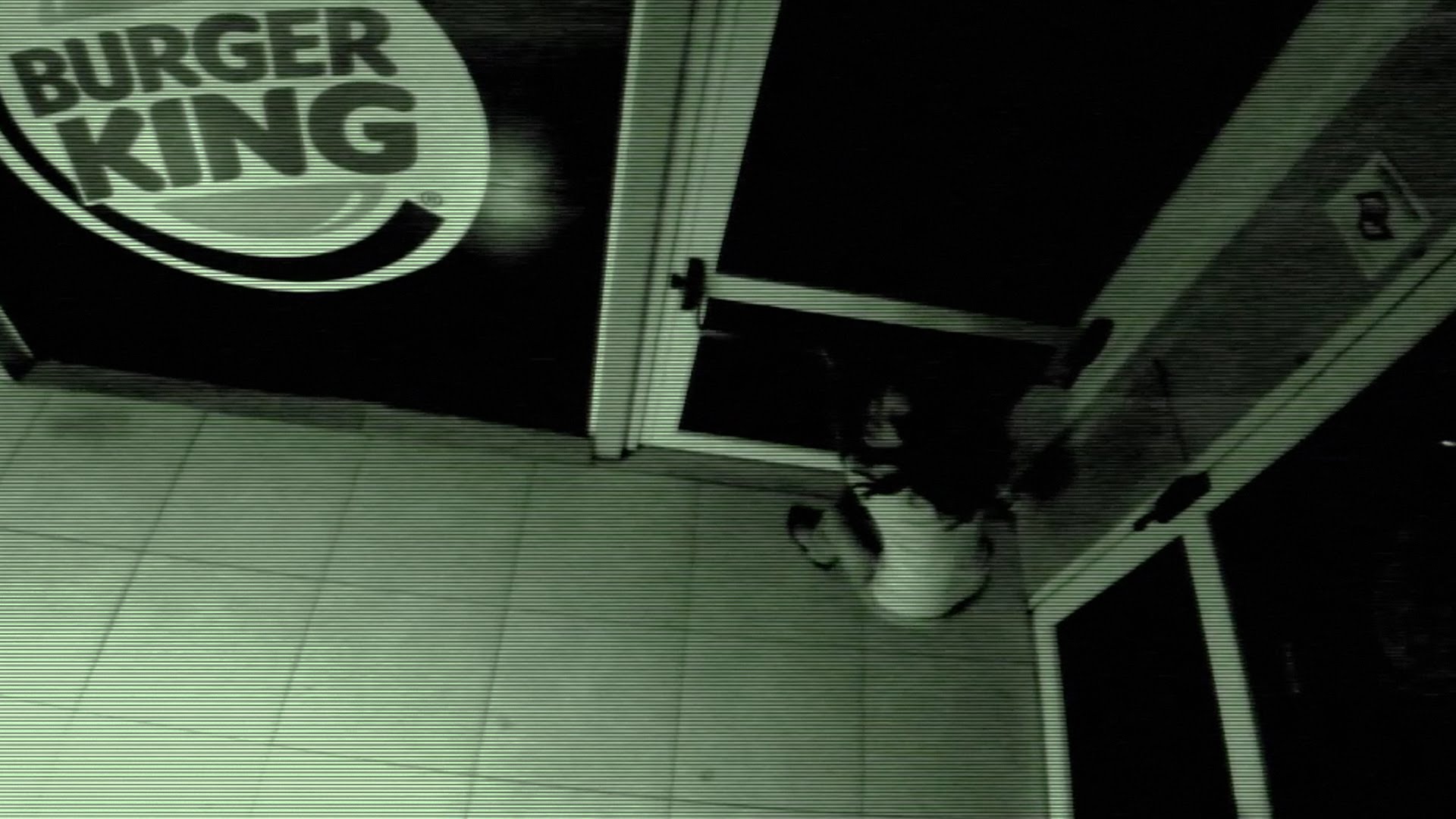 Burger King zombie prank