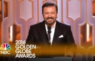 Ricky Gervais monolog at the Golden Globes