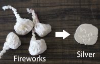 Extracting silver from poppers
