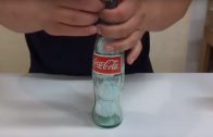 How to put golf balls in a coke bottle