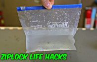 Ziplock bag lifehacks