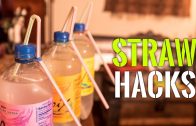 Super awesome lifehacks with straws