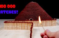 Fire Domino from Matches