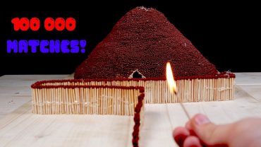 Fire Domino from Matches